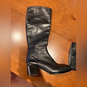 Sam Edelman Black Knee High Joelle Boots